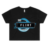 FLIRT WOMANS CROP TEE
