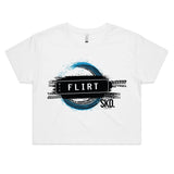 FLIRT WOMANS CROP TEE