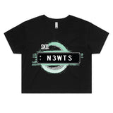 N3WTS WOMANS CROP TEE