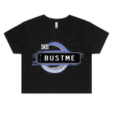 BUSTME WOMANS CROP TEE